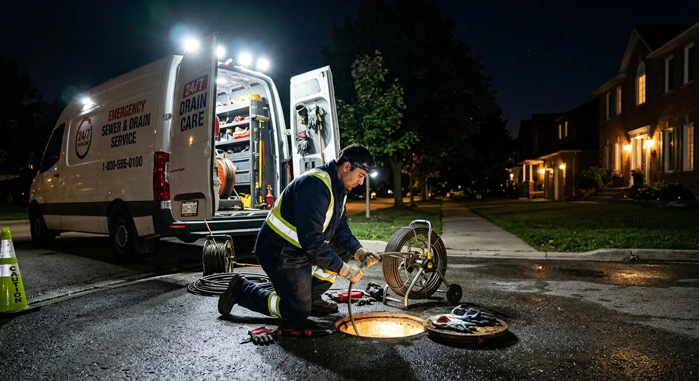 Sewer Backup in Pewaukee, WI